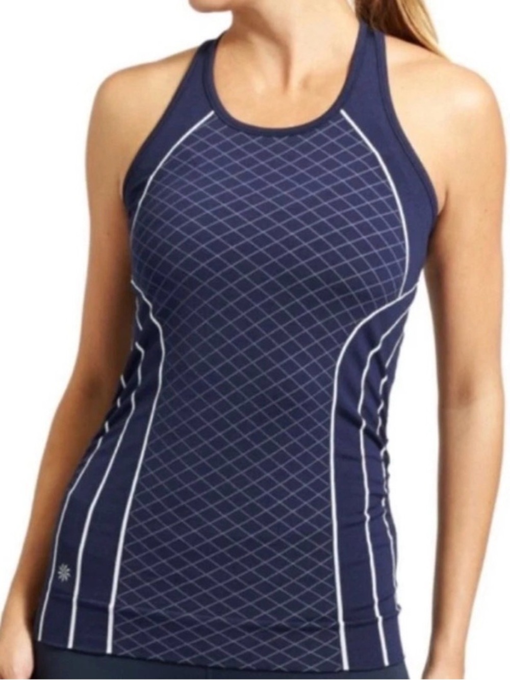 Athleta Finish Fast Line Tank size large